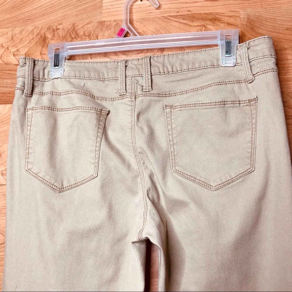 Bootcut Soft brushed Khaki Pants Size 13 Juniors - Image 6