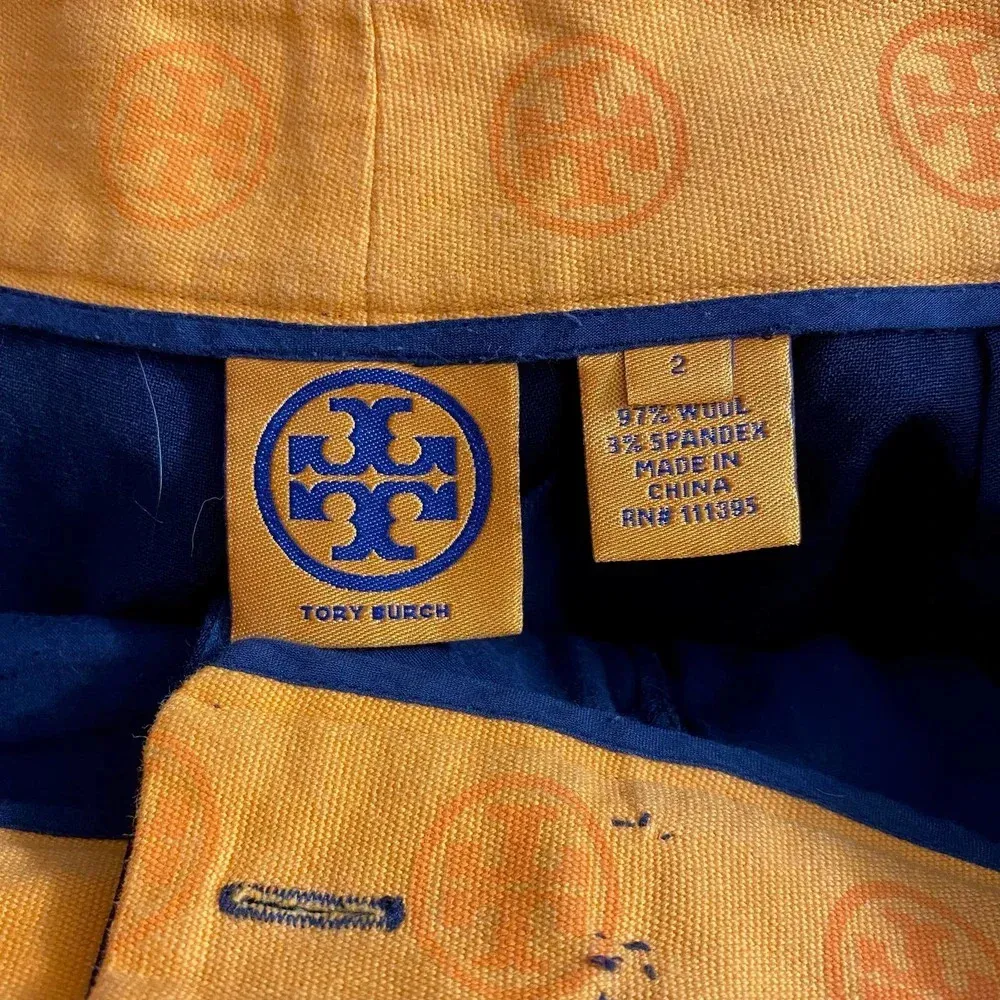 TORY BURCH‎ Wide-Leg Dress Pants in Navy Blue Size US 2 - Image 13