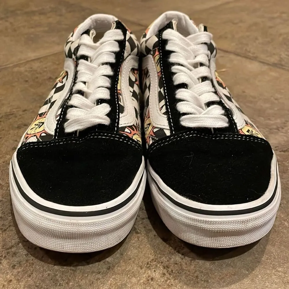 Vans Park Projects Black White Checkerboard Low Top Sneaker Shoes Unisex M6.5 W8 - Image 8
