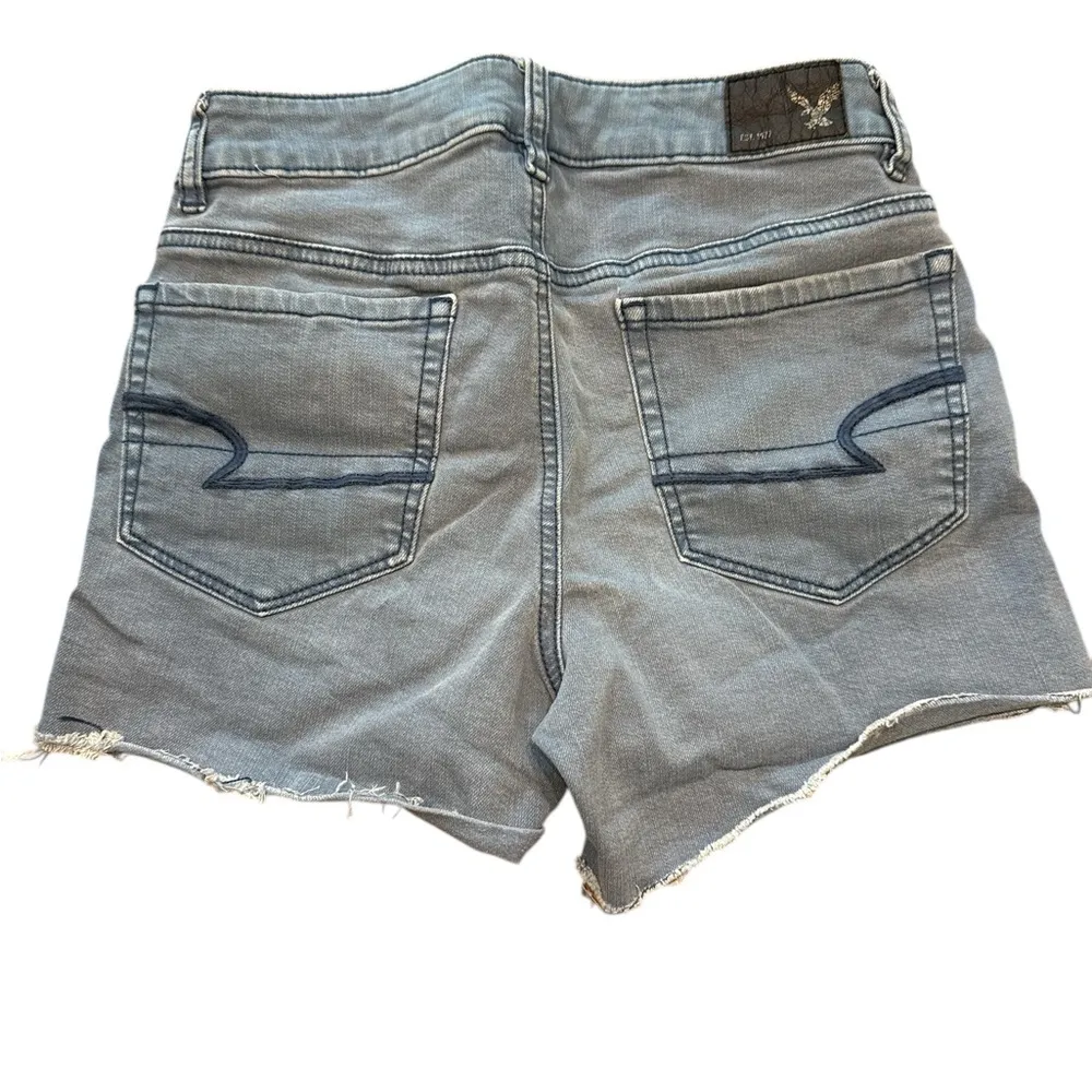 American Eagle Outfitters Women's Highrise Denim Shorts - Image 4