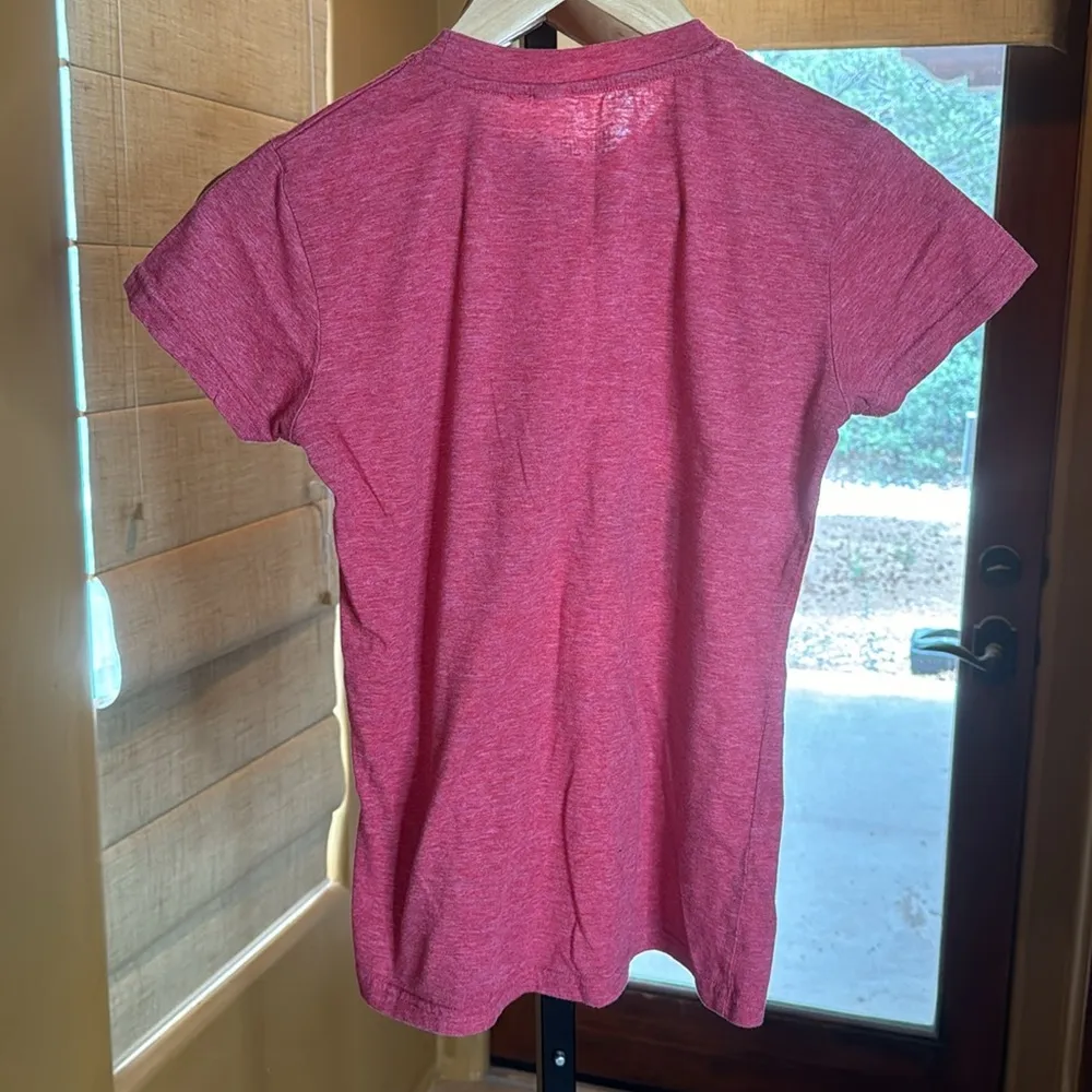 True Vintage Enjoy Coke Coca Cola Refresh! Enjoy! Red Cap Sleeve Tee Size Small - Image 4