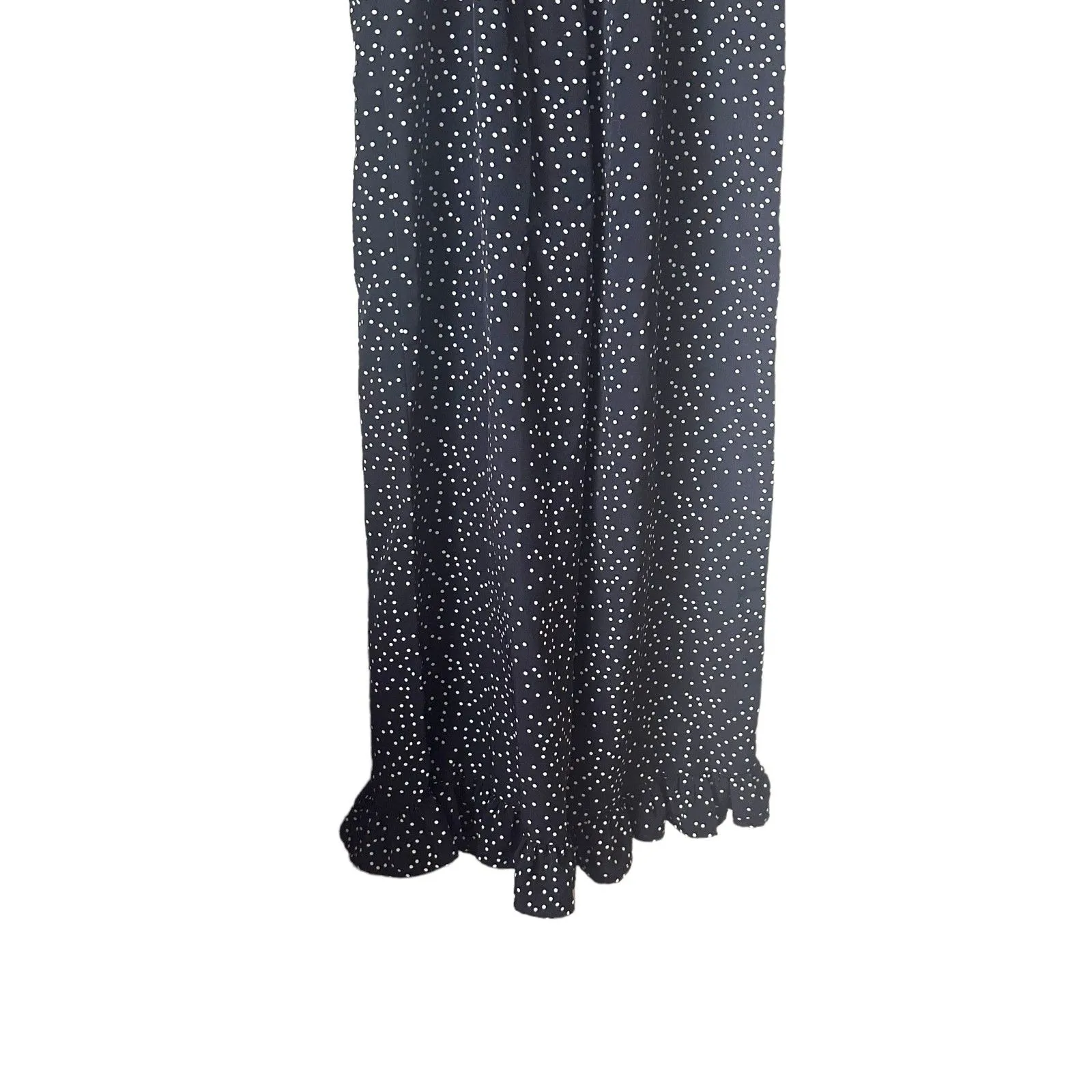 SEEK THE LABEL Polka Dot‎ Wide Leg Jumpsuit Sz Small - Image 4