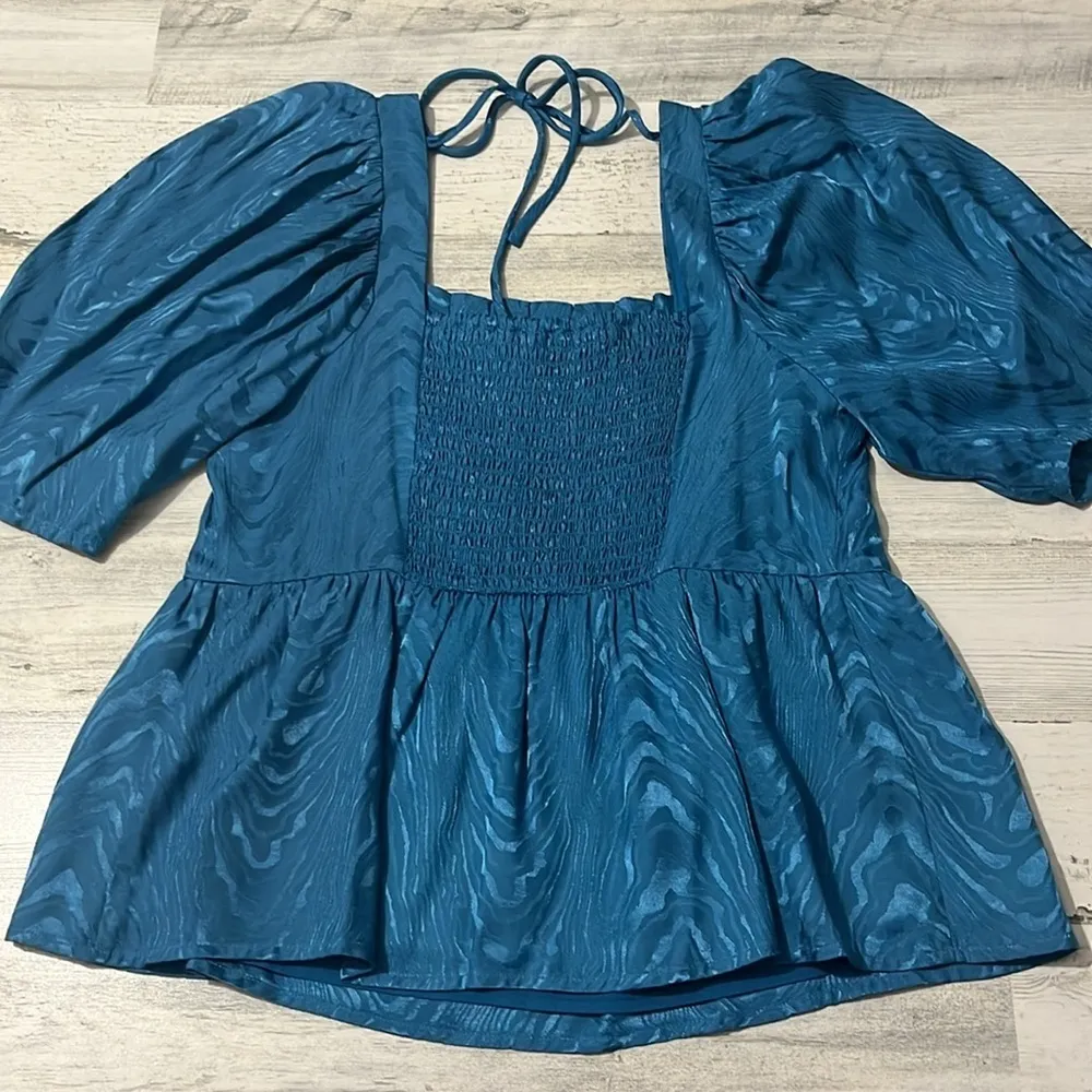 Crosby by Mollie Burch Blue Liza Top Size XS - Image 6