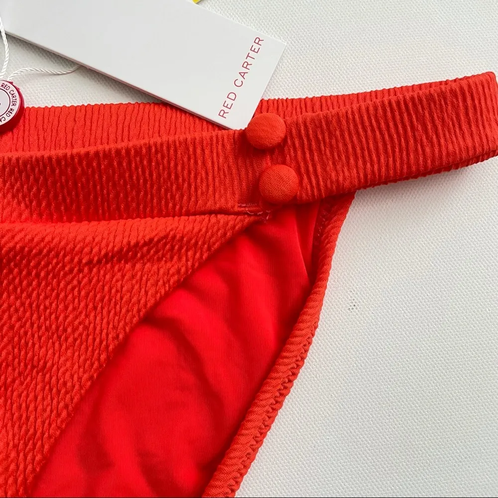 Red Carter Women’s PAIGE BIKINI BOTTOM Size M - Image 10