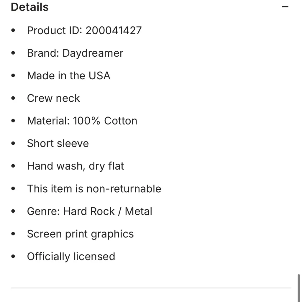 Daydreamer Def Leopard High n Dry Graphic Tee Shirt - Image 3