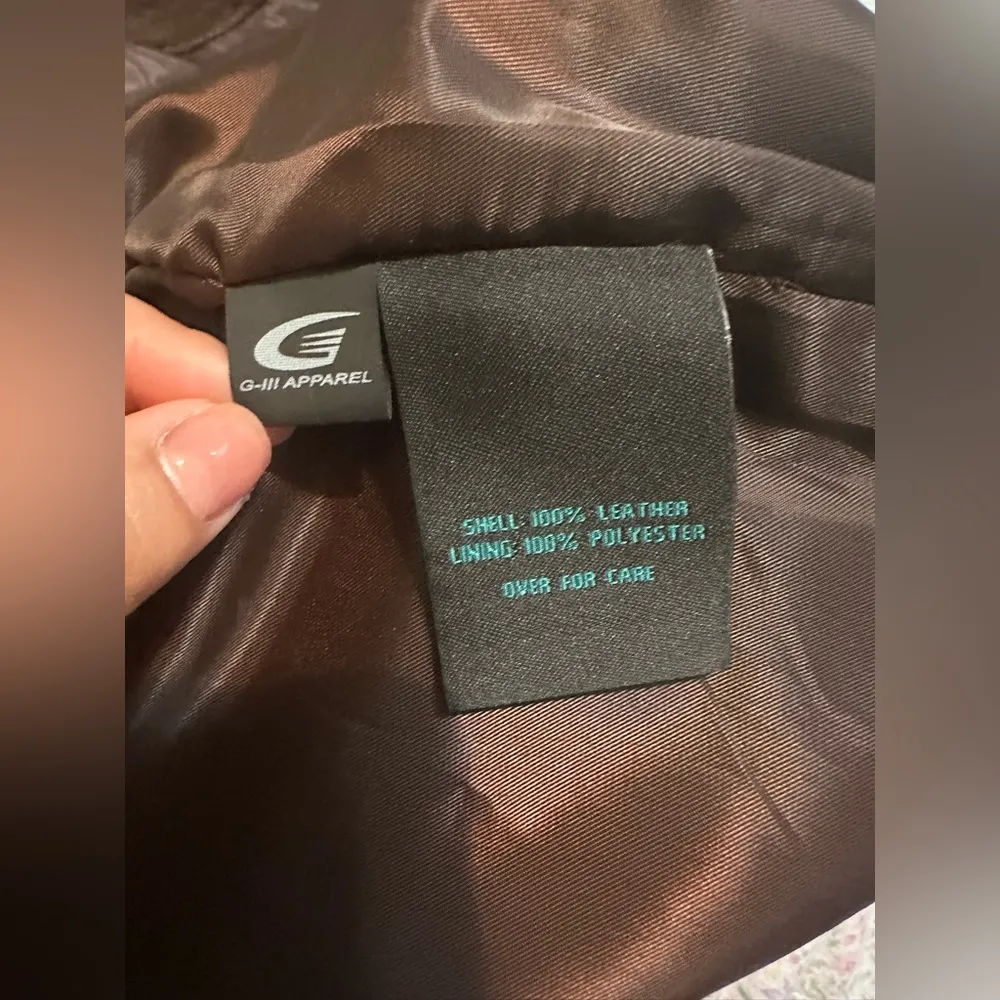 Siena studio Elegant Brown Women's Pants leather pants size 2 - Image 6