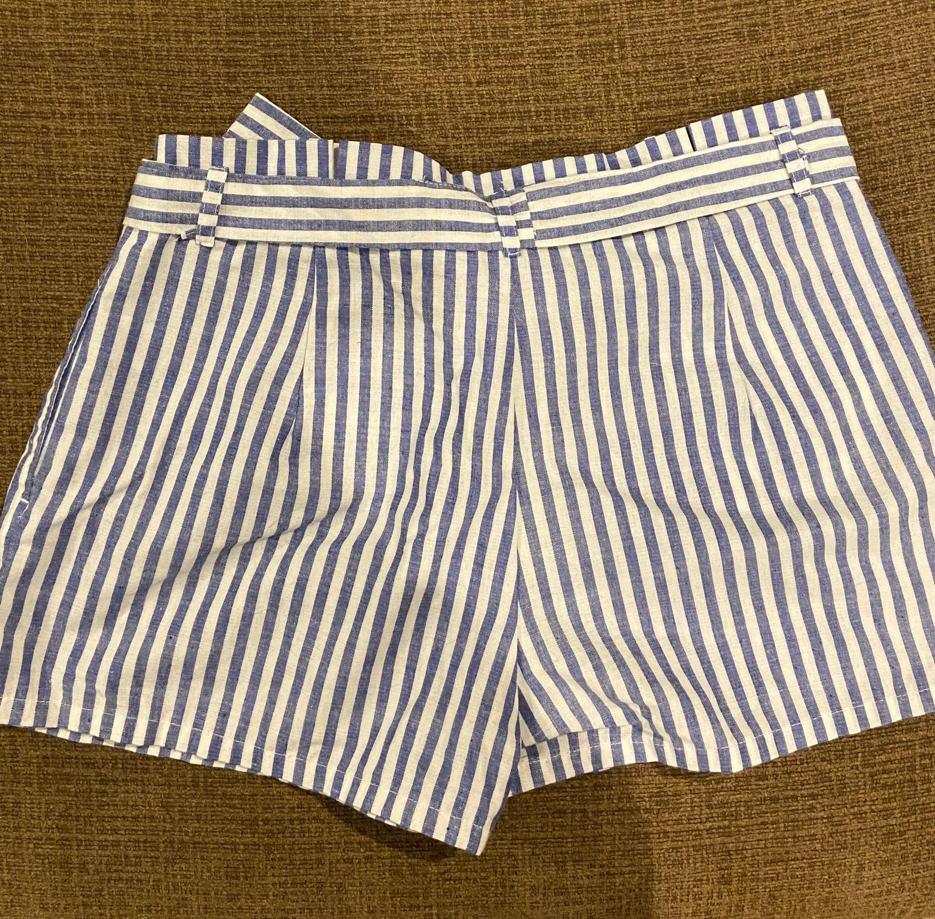 Striped Paperbag Shorts Multi Size L - Image 2
