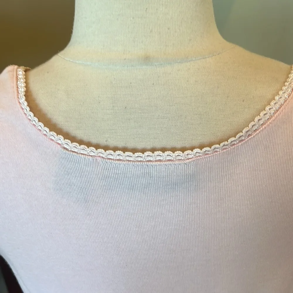Vintage Pink Pastel  Sleeveless Tank Top - Image 2