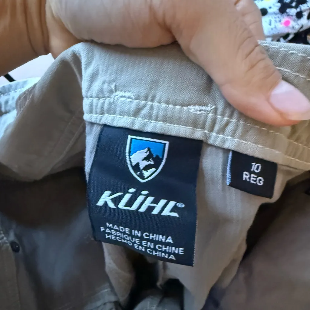 Kuhl Tan Kendra Lightweight Drawstring Hiking Pants - Image 3