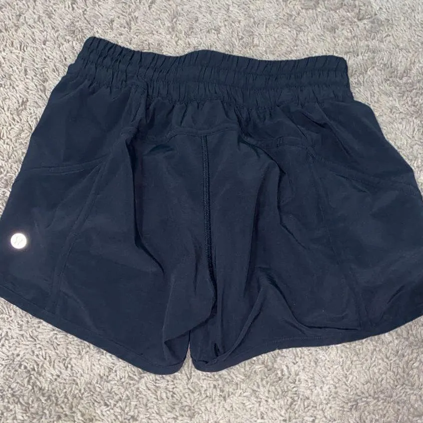 Lululemon Black Lulu Shorts - Image 2