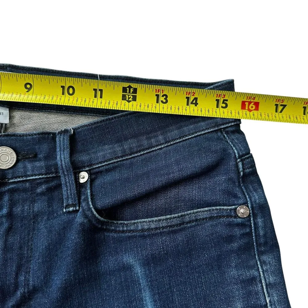 Frame Blue Denim L' Home Skinny Jeans Women Size 31 | 35-3 - Image 7
