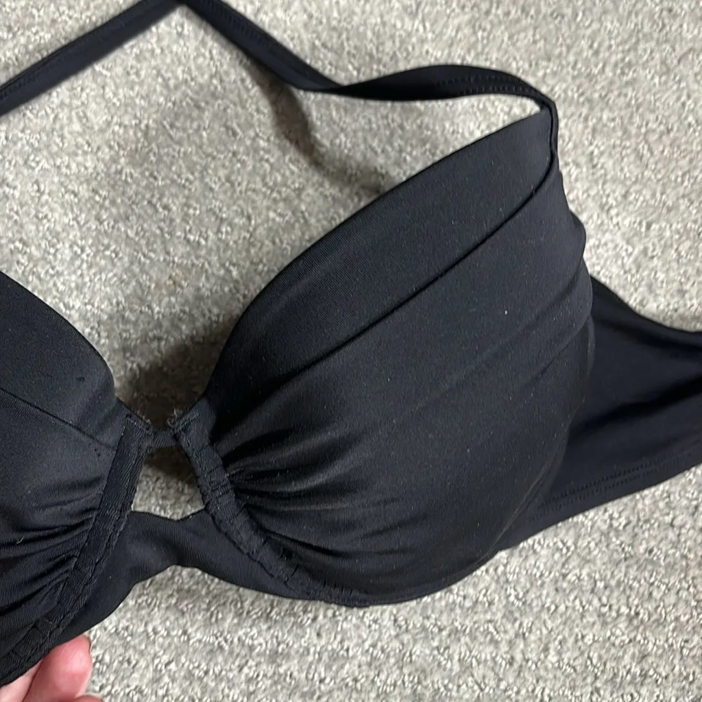Victoria Secret push up black swim top - Image 3