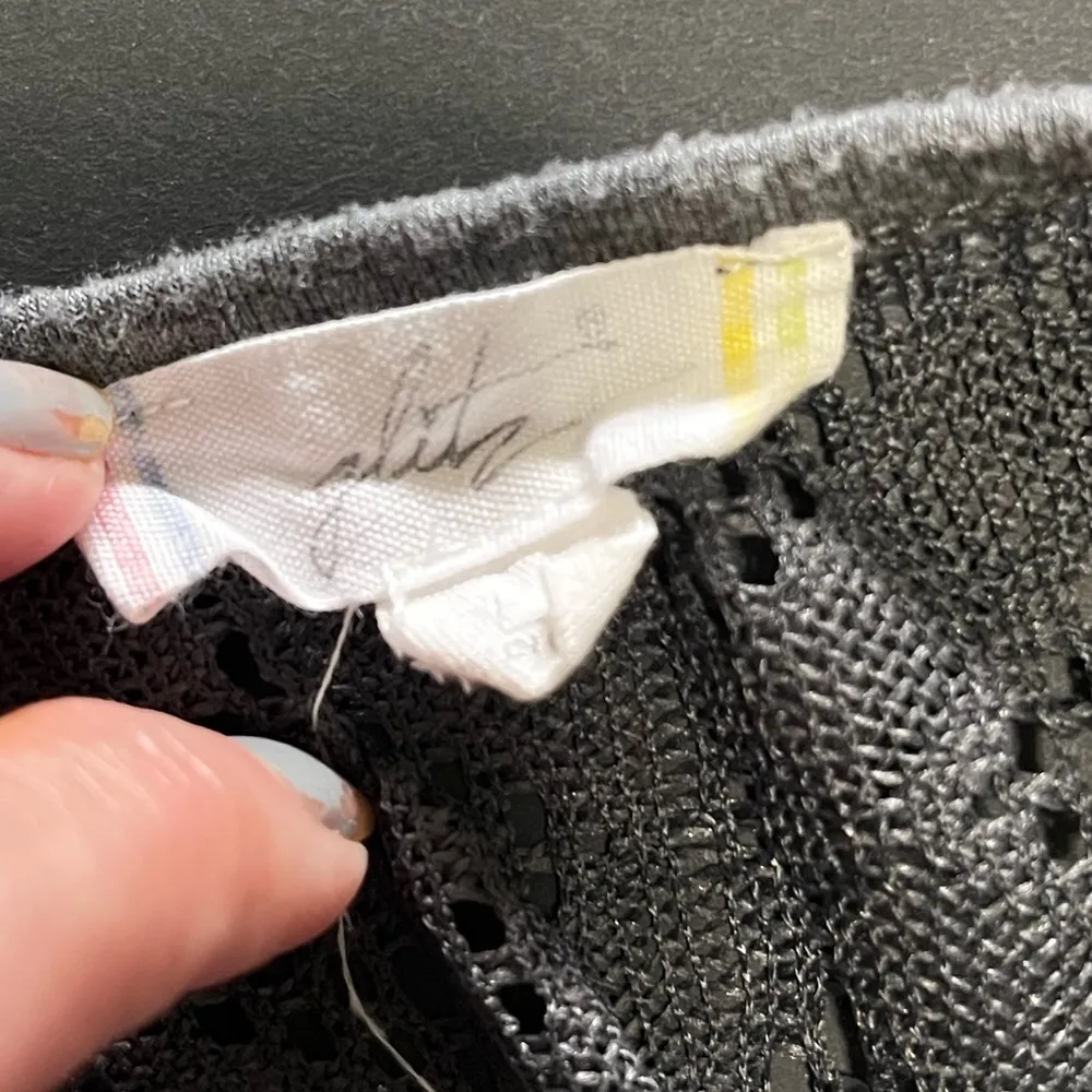 GLITZ Y2K Ruched Sides Lace Back Short Sleeve Women’s T-Shirt Sz L EUC - Image 4