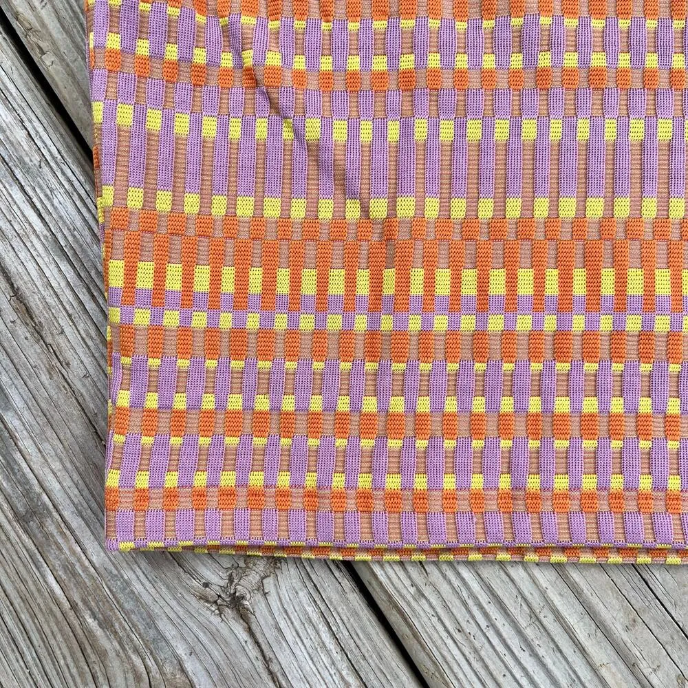 Zara Women's Colorful Retro Print Striped Baby Tee Size S. NEW - Image 4