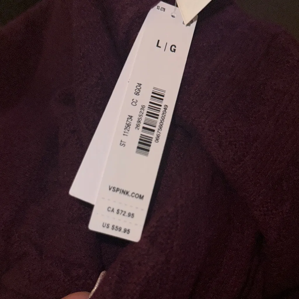 PINK
COLLEGIATE‎ CABLE-KNIT FOLDOVER FLARE PANTS - Image 6