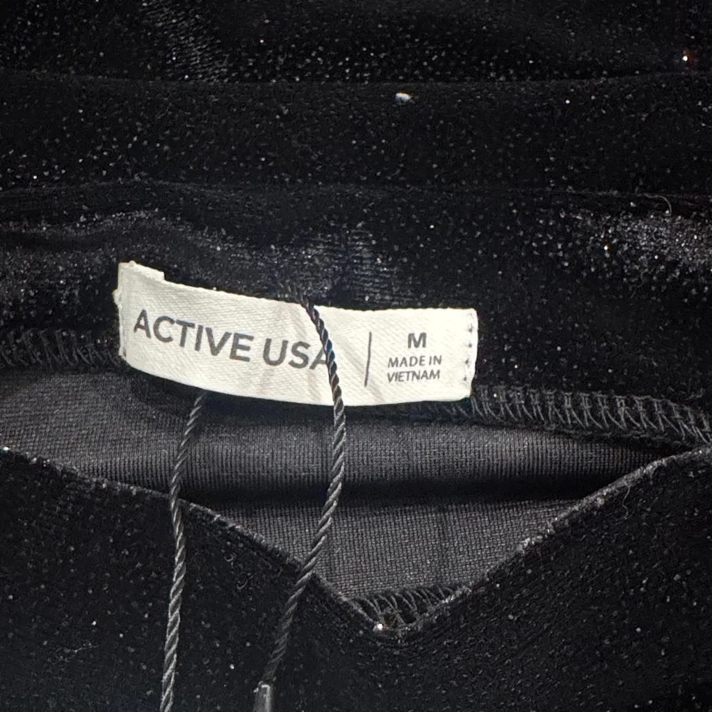 Elegant Black Velvet Glitter Dress - Image 9