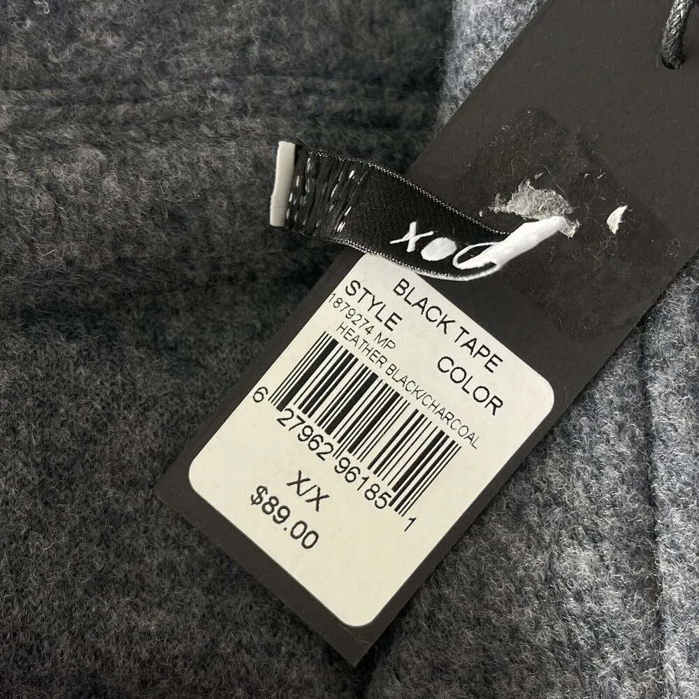 Black Tape Dex SZ X (0X) Fleece Jacket Button Up Long Sleeve Pockets Gray Womens - Image 10