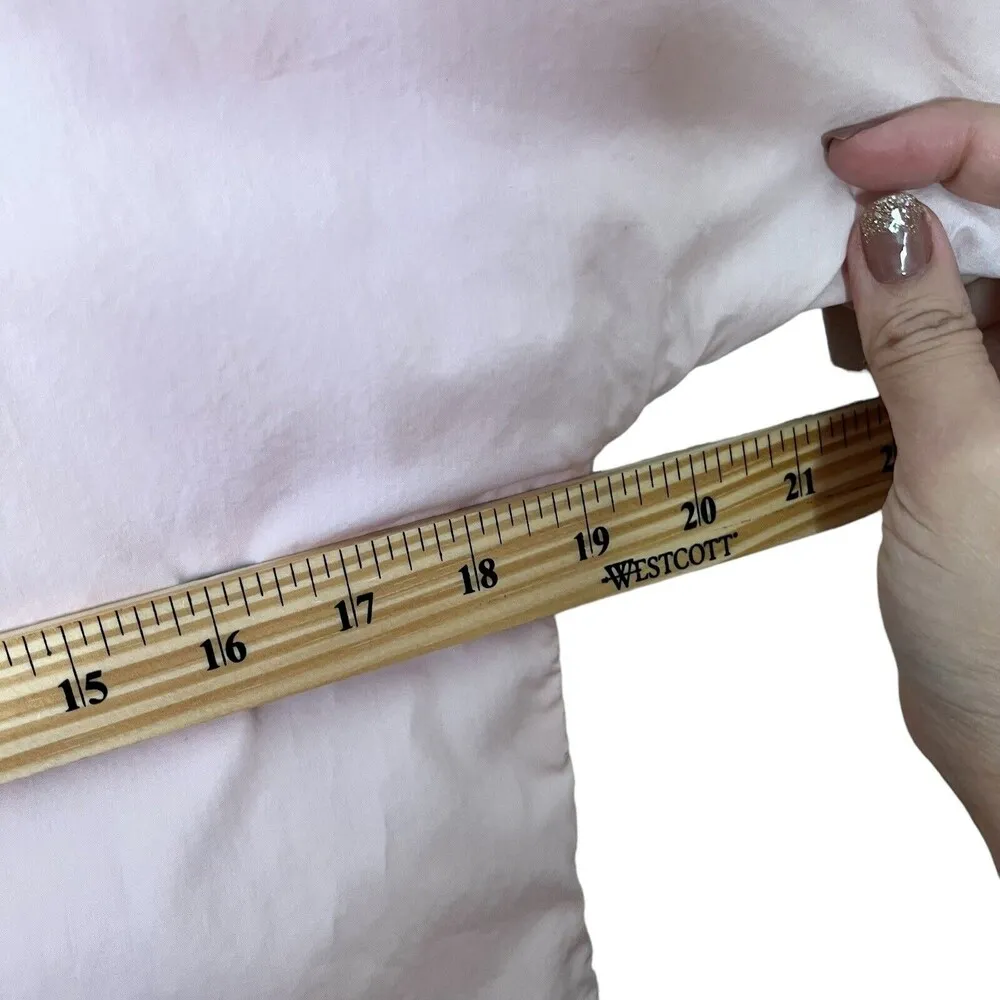 Closed Womens Senna Camp Shirt Top Size XS Button Down Front Rounded Bottom Hem Pink - Image 8