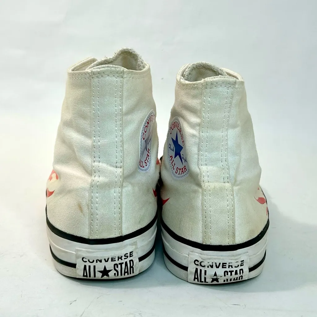 Converse Chuck Taylor All-Star Flame Canvas High Tops Unisex M7 / W9 - Image 8