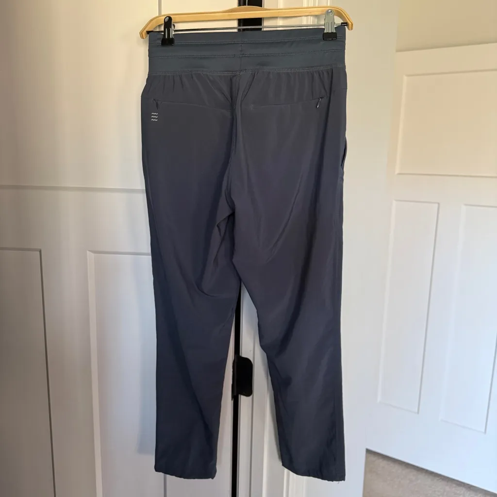 Freefly storm gray Blue drawstring pull on pants Size XS - Image 4