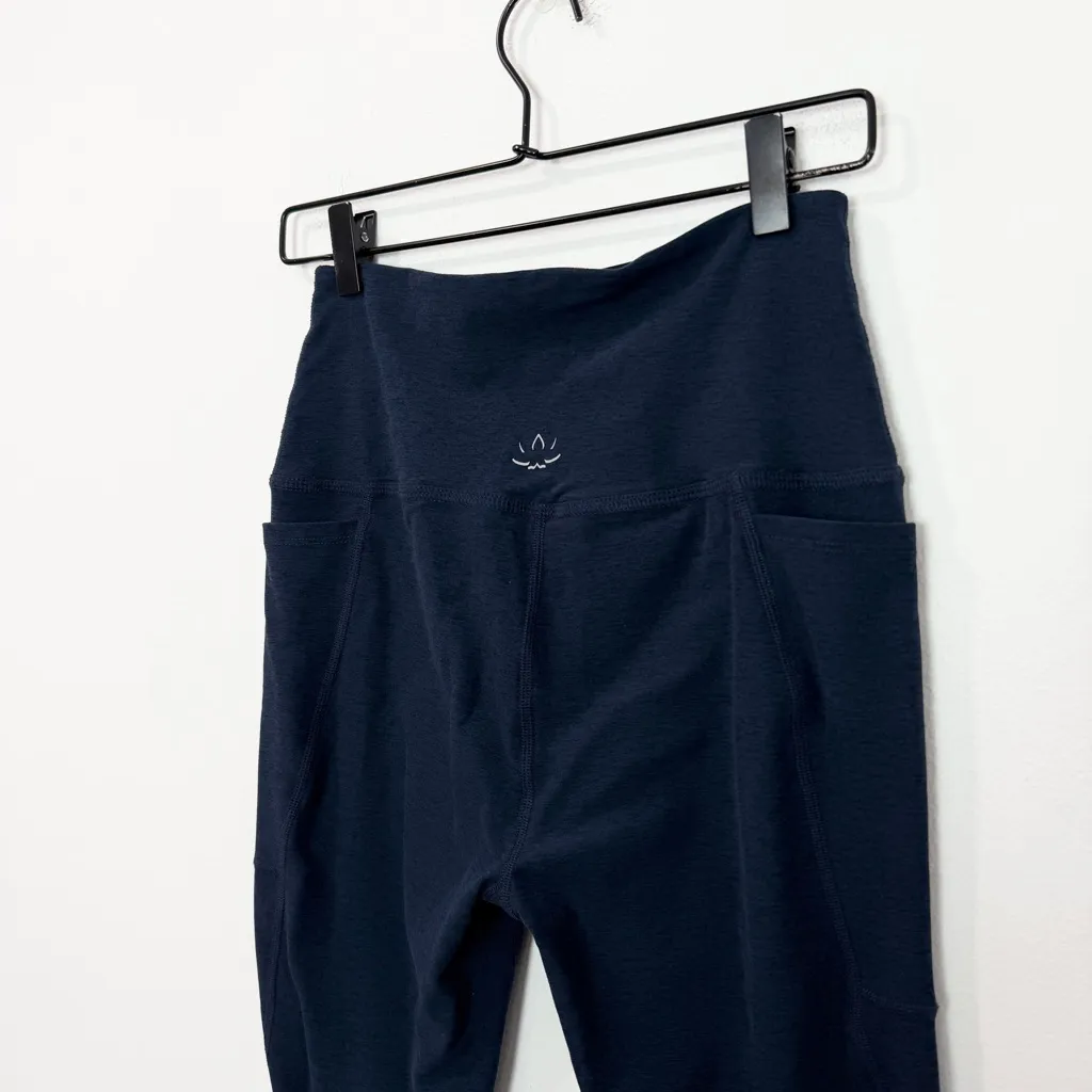 Beyond Yoga Spacedye Out Of Pocket High Waisted Midi Legging Core Blue Large - Image 6