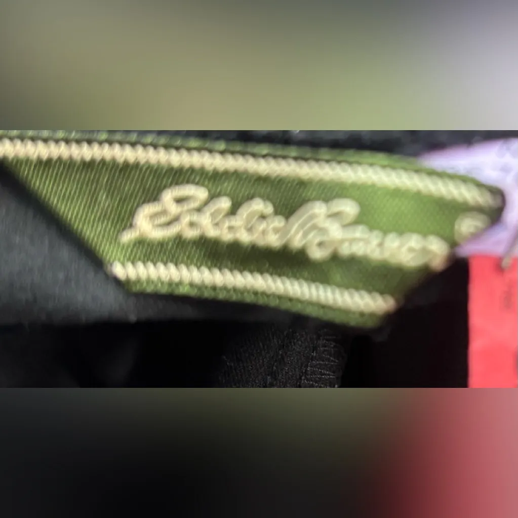 Eddie Bauer 18 Flat Front Fitted Black Women's Trousers - Funeral - Image 7