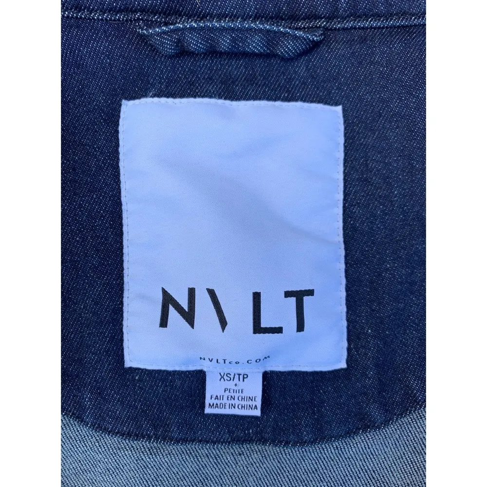 NVLT Field Utility Blue Denim Jacket XS - Image 5