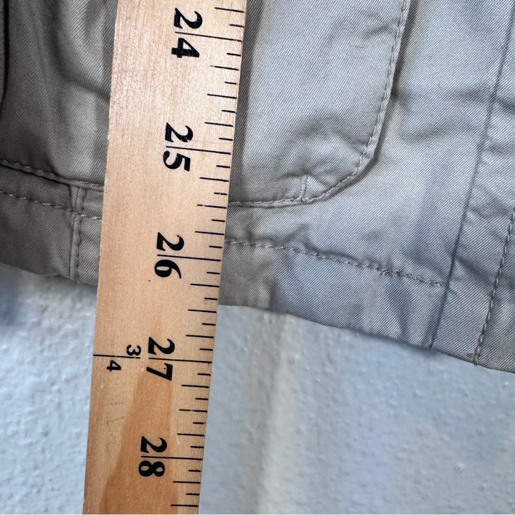 Vintage Y2K Espirit Cream Military Safari Coat Womens 4 Jacket Warm Fall Winter - Image 4