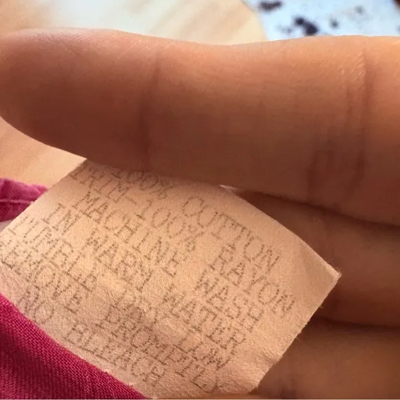 JOHNNY WAS Rare Vintage‎ T Shirt Pink Maxi Embroidered Dress Size Large - Image 7