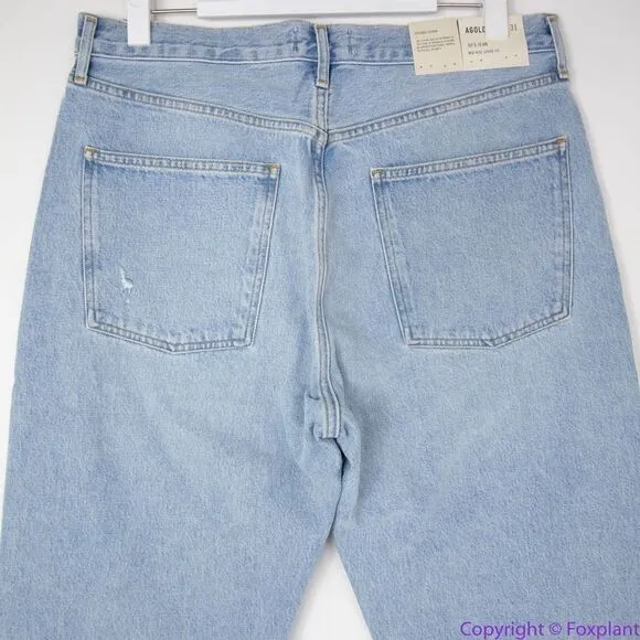NEW Agolde 90'S‎ MID RISE LOOSE FIT in snapshot wash, 31 - Image 8