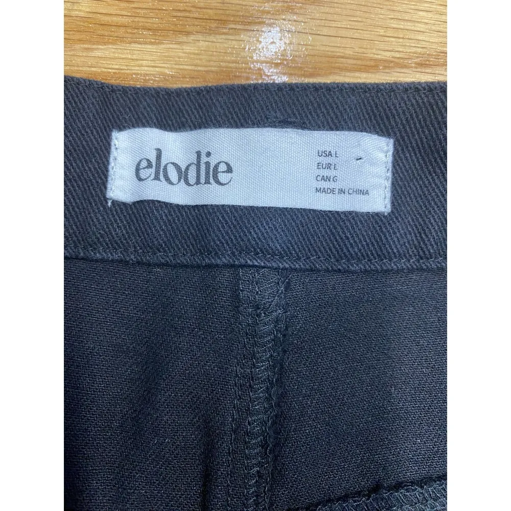Elodie black rolled cuff size Large NWOT (b40) - Image 2