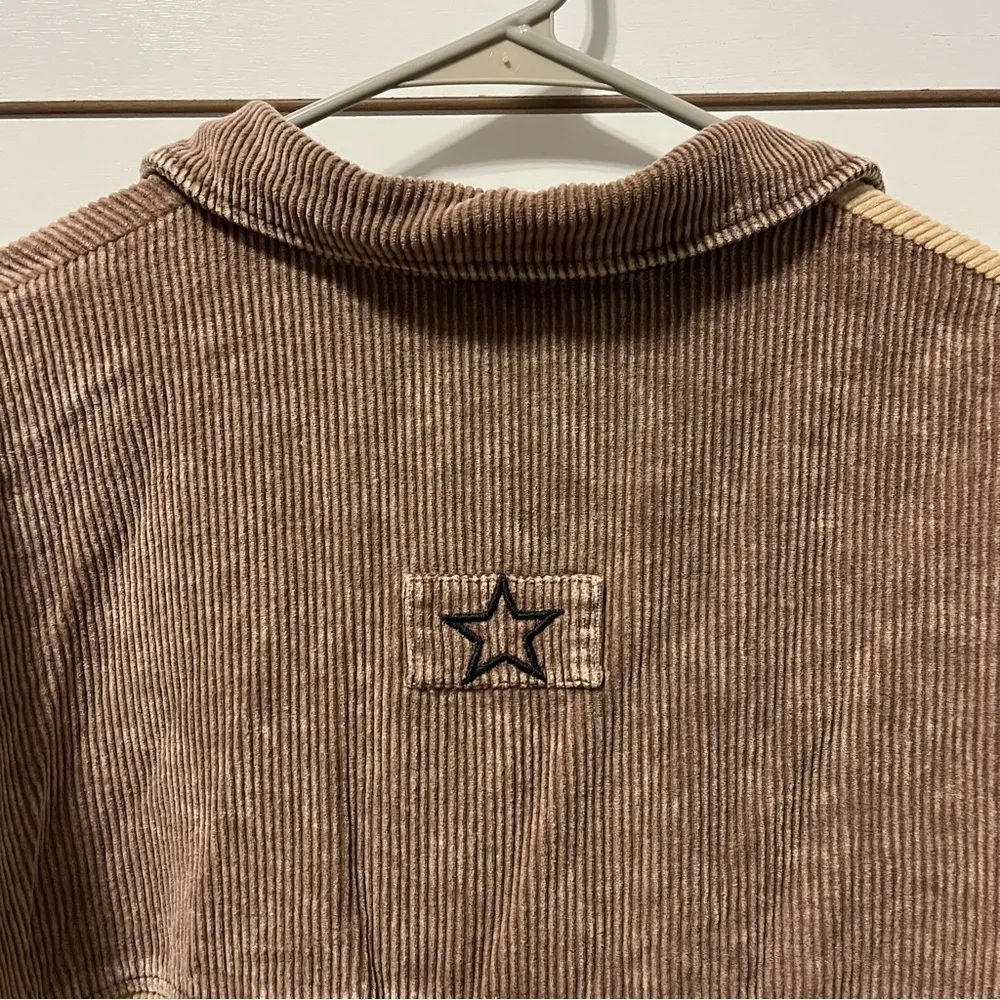 Vici Corduroy Colorblock Shacket - Image 6