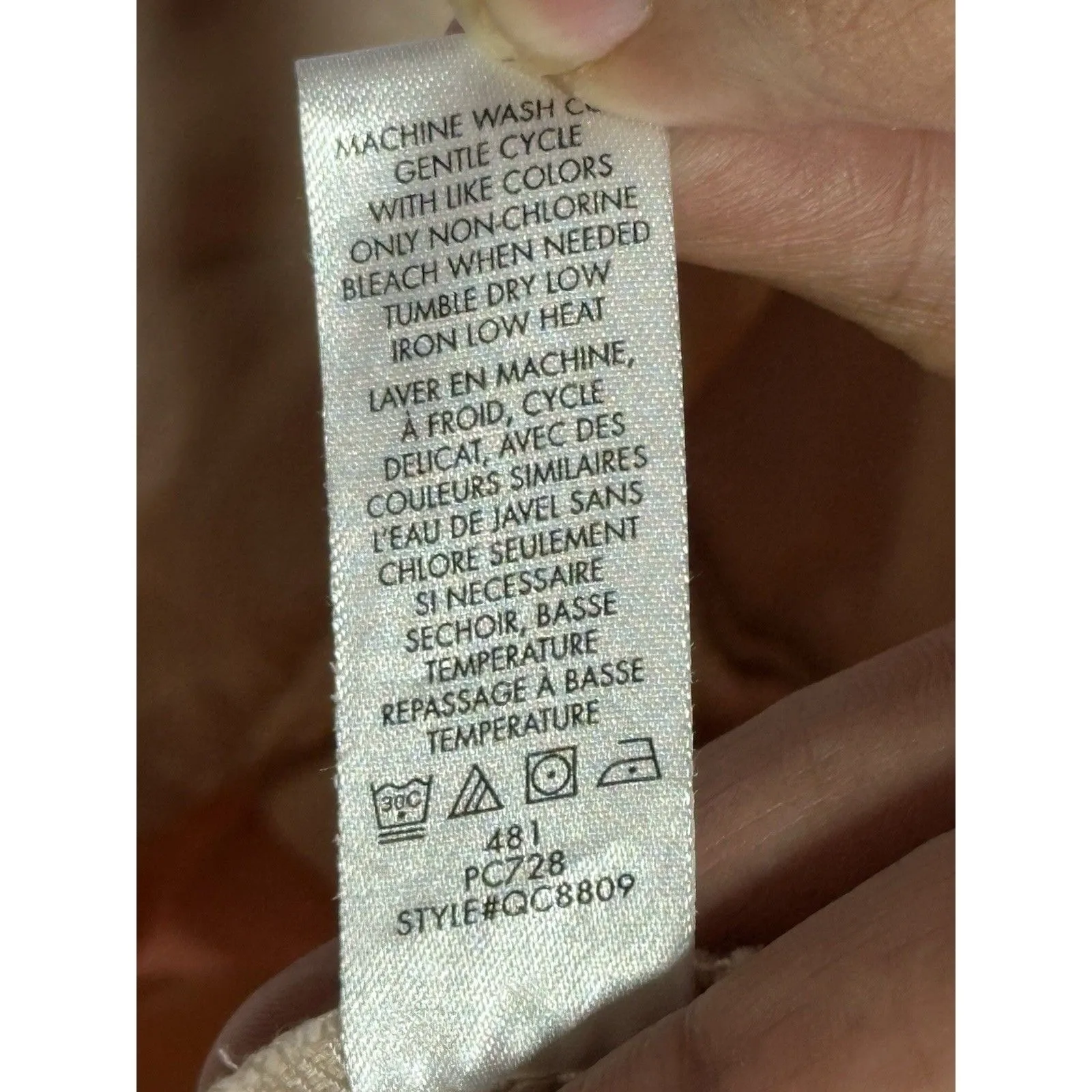 Calvin Klein Women's Salmon Pink Cotton Blend Casual Shorts, Size 10 - Image 11