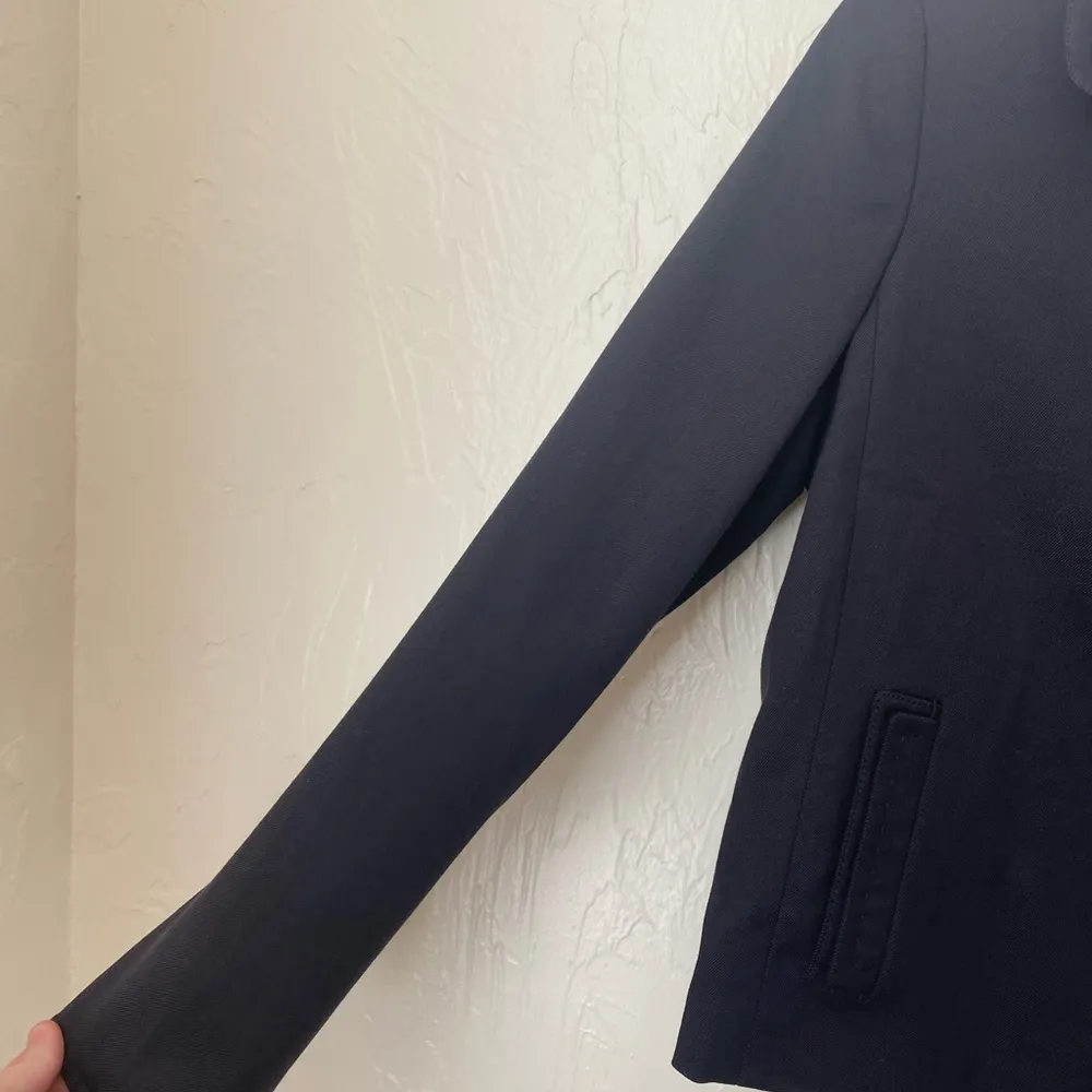 NWT Elie Tahari Navy wool blend Bonnie jacket▪️size S - Image 9