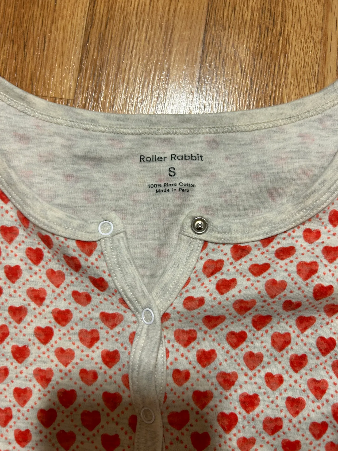 Roller Rabbit Red Heart Pajamas - Image 3