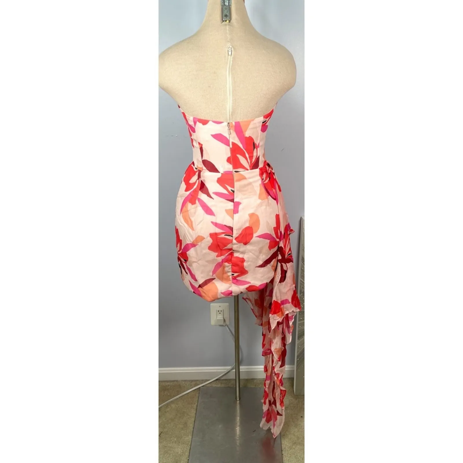 Katie May x REVOLVE Chasing Dawn Dress in Pink Floral - Image 9