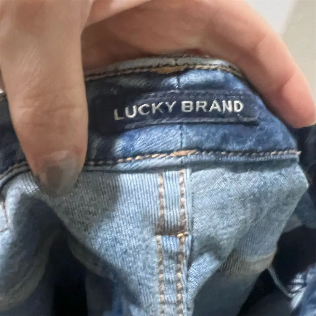 Lucky Brand Women's High Rise Skinny Curvy Jeans Blue Size 6 - Image 10