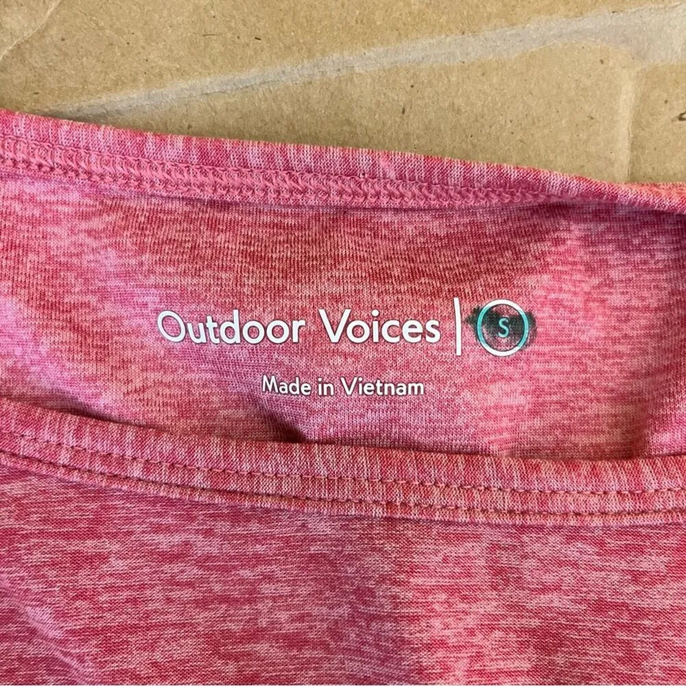 Outdoor Voices All Day Crop in Desert Rose NWT Small - Image 7