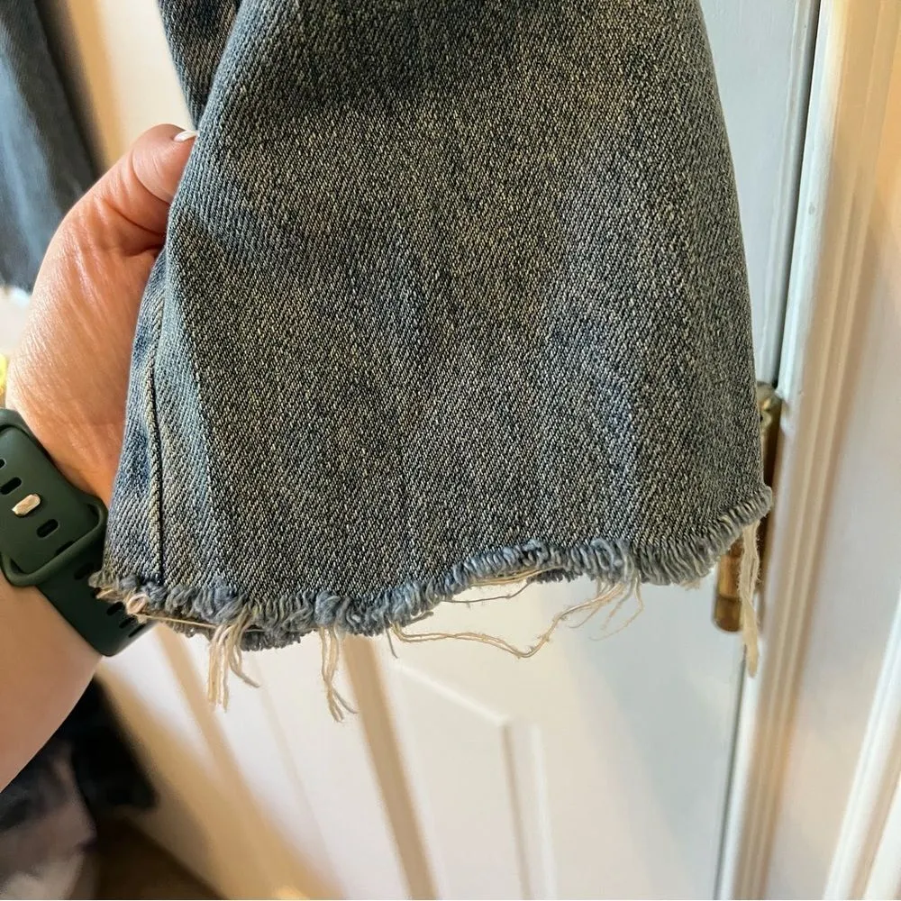 BDG Urban Outfitters Slim Straight Distressed Blue Jeans Size 27" - Image 7