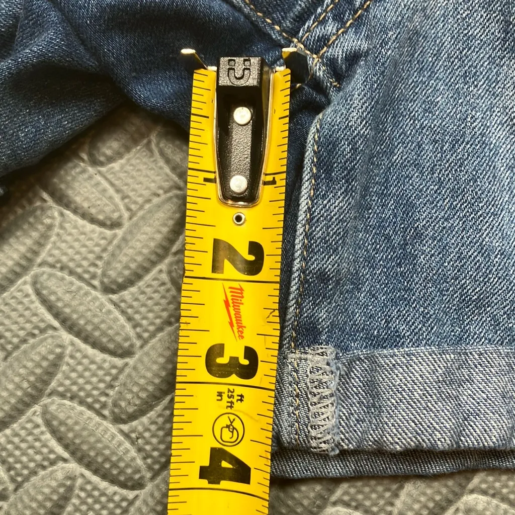 Rewash Blue baggy jean shorts size 0‎ - Image 9