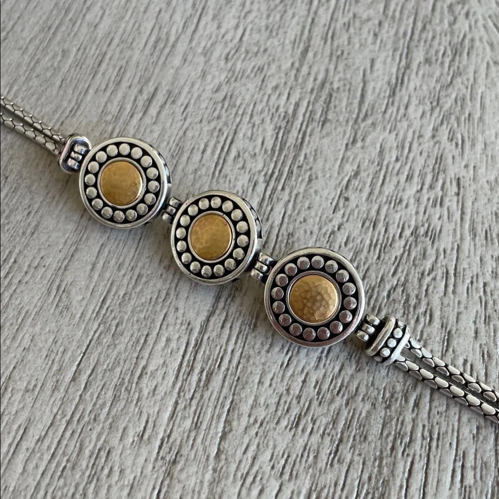 Pebble Dot Onyx Cabochon Reversible Bracelet NWT - Image 7