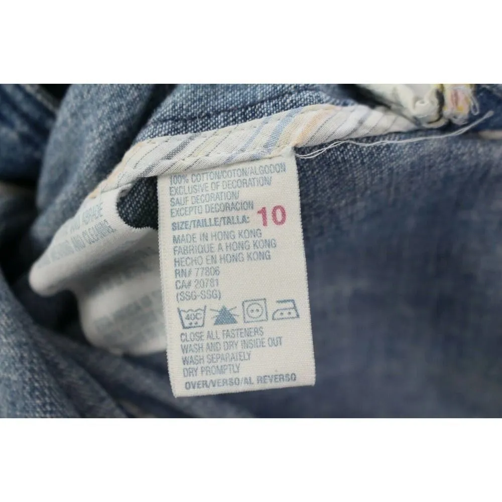 ladies TOMMY HILFIGER jean jacket size 10 - Image 7