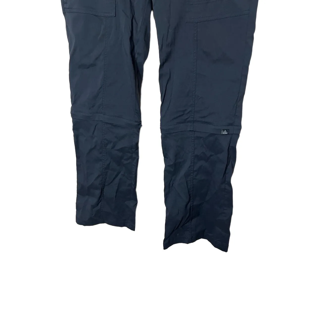 prAna‎ Black Zip Off Legs Cargo Pants Size 10 Regular - Image 4