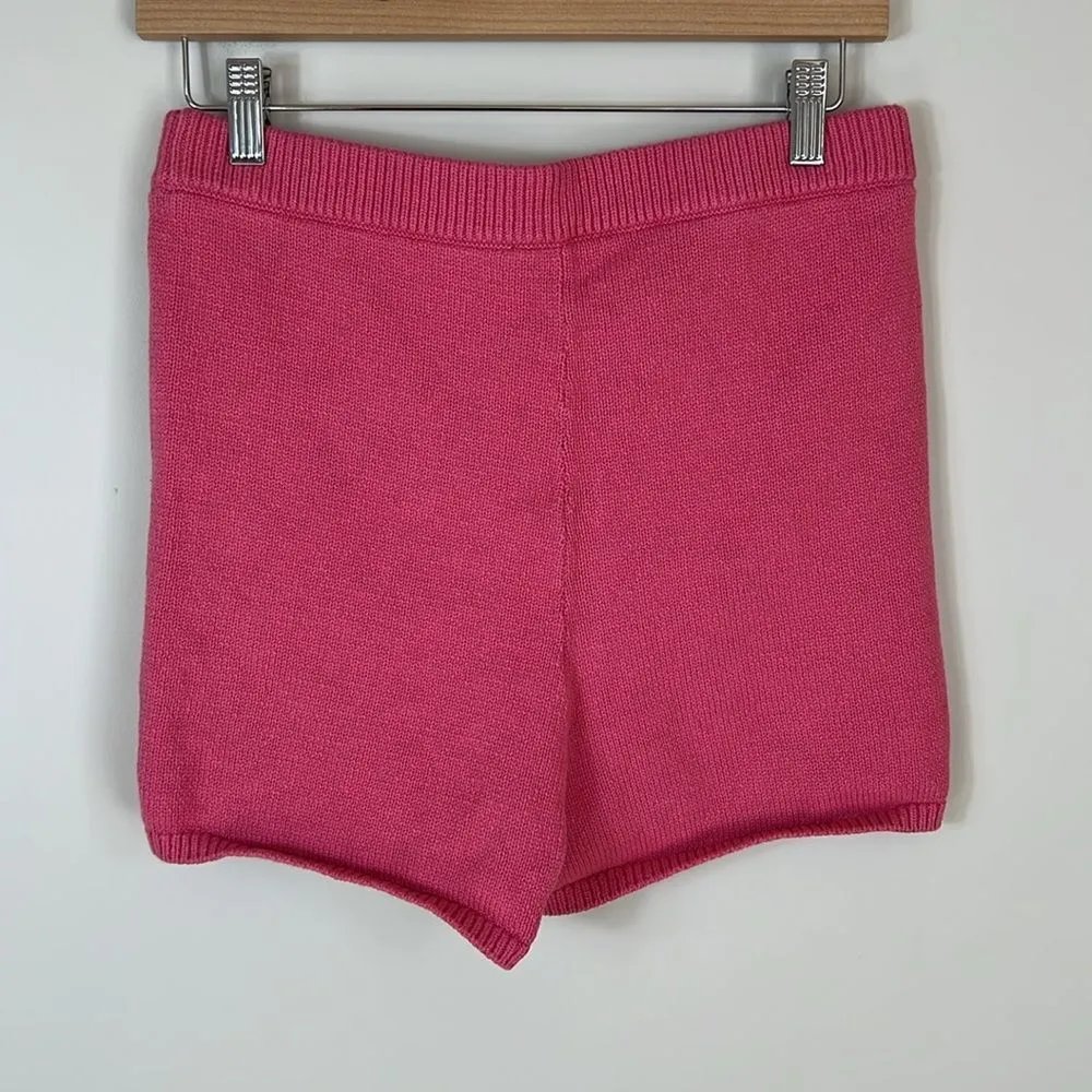 Reformation Knitted High Waist Retro 70s 90s‎ Shorts Size Large - Image 3