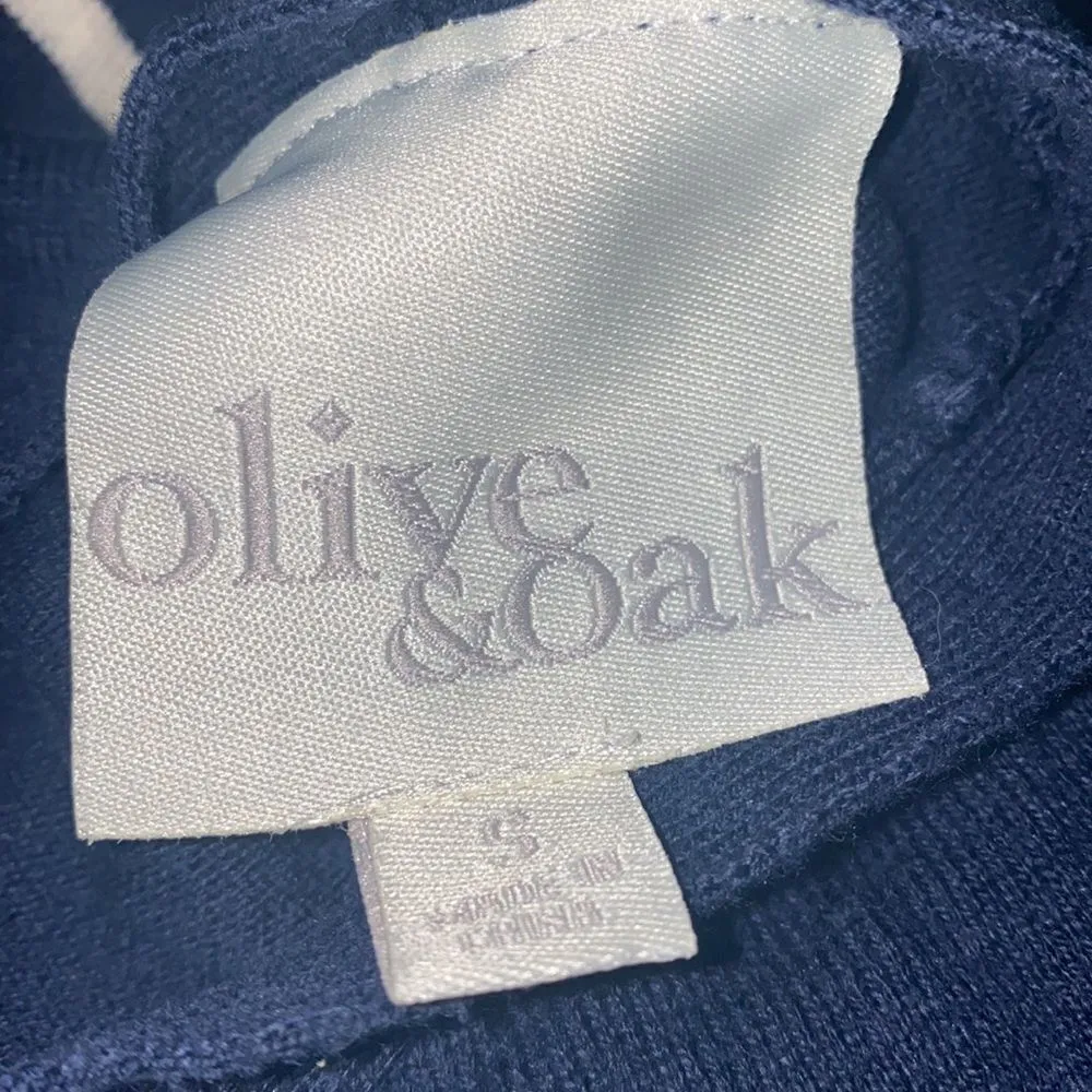 ✨ Olive & Oak Navy/White Striped Cardigan✨ - Image 4