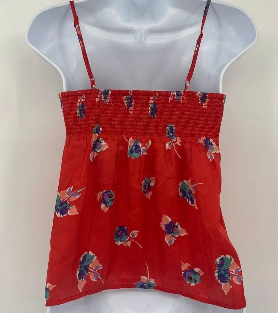 American Eagle Y2K Babydoll Cami Top Sz XS Coquette Satin Lace Cottage Festival - Image 5