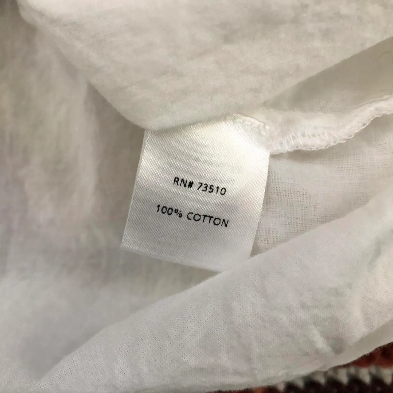 Sister Mary White Gold Brown Embroidered Bohemian Top Shirt Blouse Pullover Tunic Size S #boho #indie Measurement in pics - Image 4