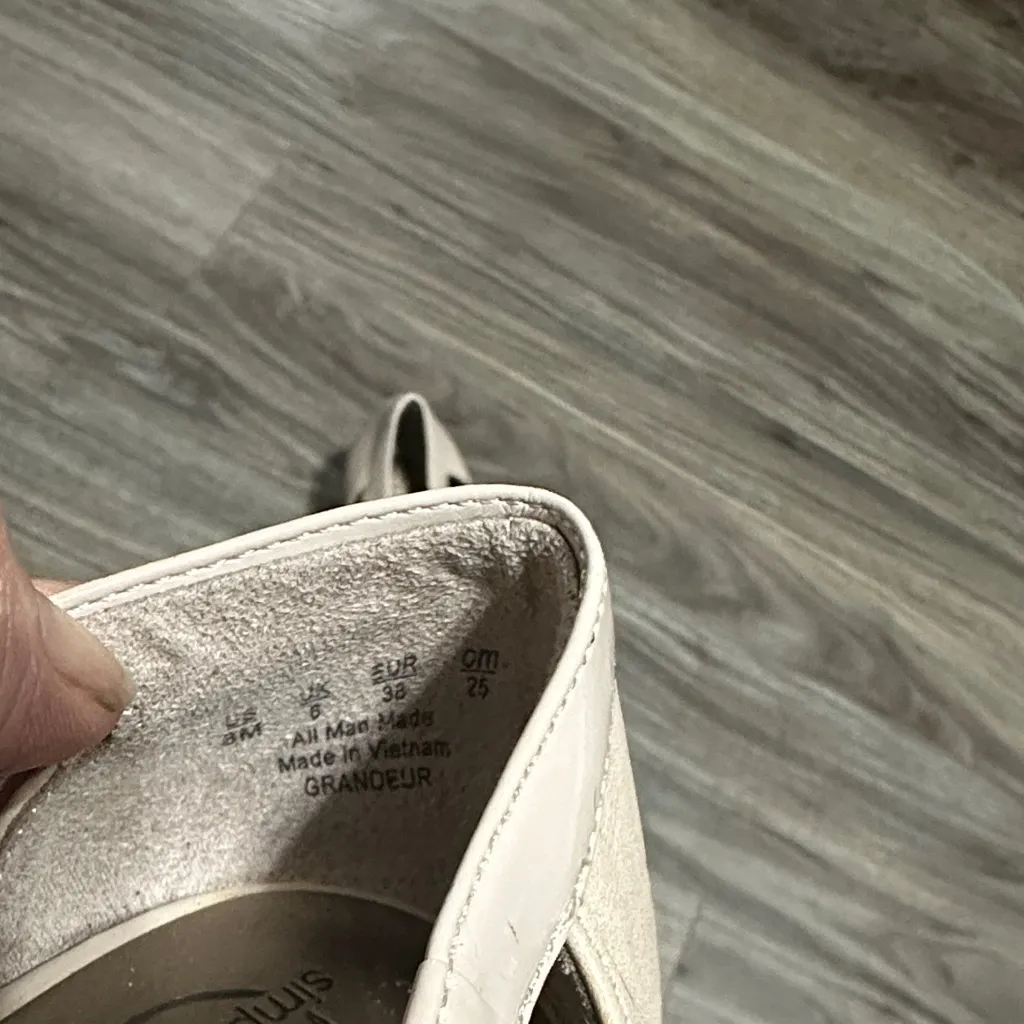 Life Stride Beige Women's Heels - Image 3