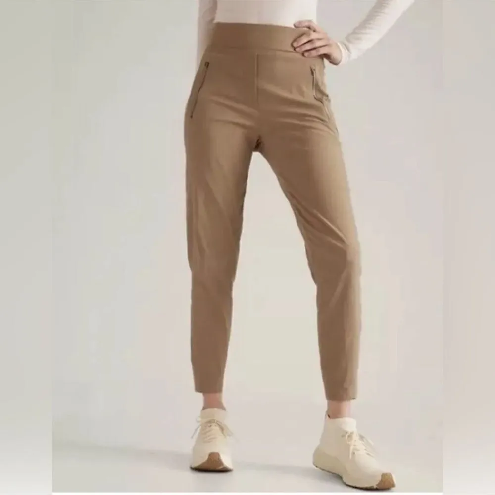 Athleta Trekkie North Jogger Big Sur Brown Tan Size 12 - Image 2