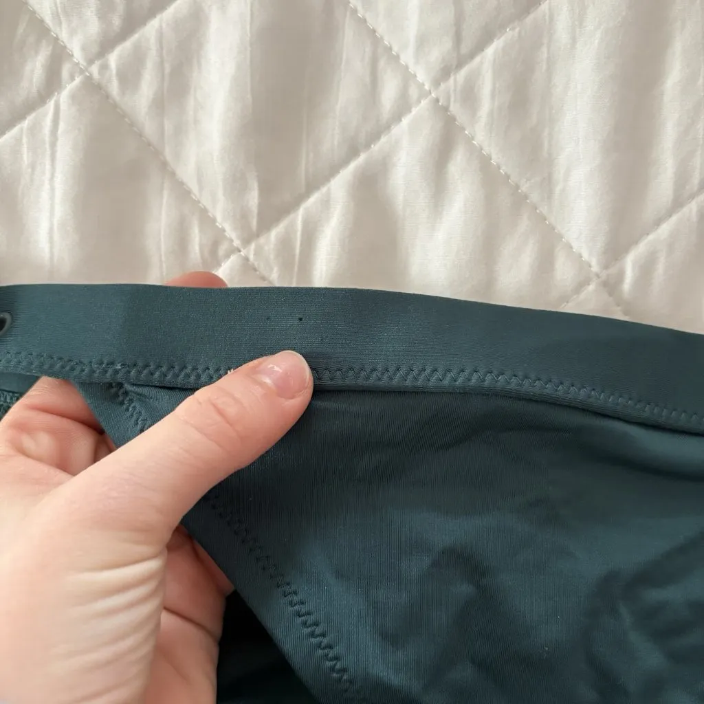 NWT Kate Spade Womens Size Medium Bikini Bottom Swim Green Floral Summer Beach - Image 4